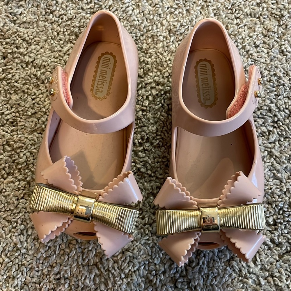 Mini Melissa toddler shoes